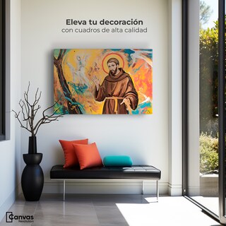 Foto 3 | Cuadro Decorativo Canvas Divina Inspiración 90x60
