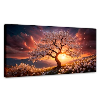 Foto 1 | Cuadro Decorativo Canvas Cálido Resplandor 120x60