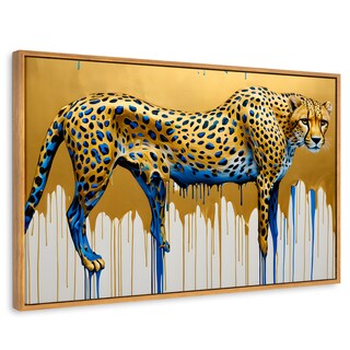 Foto 1 | Cuadro Decorativo Marco Flotante Majestad Derretida 90x60 Marco Madera