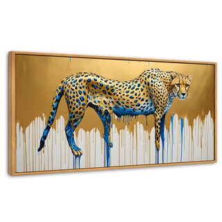 Foto 1 | Cuadro Decorativo Marco Flotante Majestad Derretida 120x60 Marco Madera