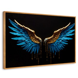 Foto 1 | Cuadro Decorativo Marco Flotante Joyas Celestiales 90x60 Marco Madera