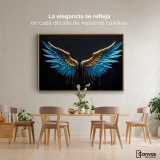 Foto 2 | Cuadro Decorativo Marco Flotante Joyas Celestiales 90x60 Marco Madera
