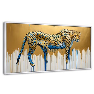 Foto 1 | Cuadro Decorativo Marco Flotante Majestad Derretida 120x60 Marco Blanco