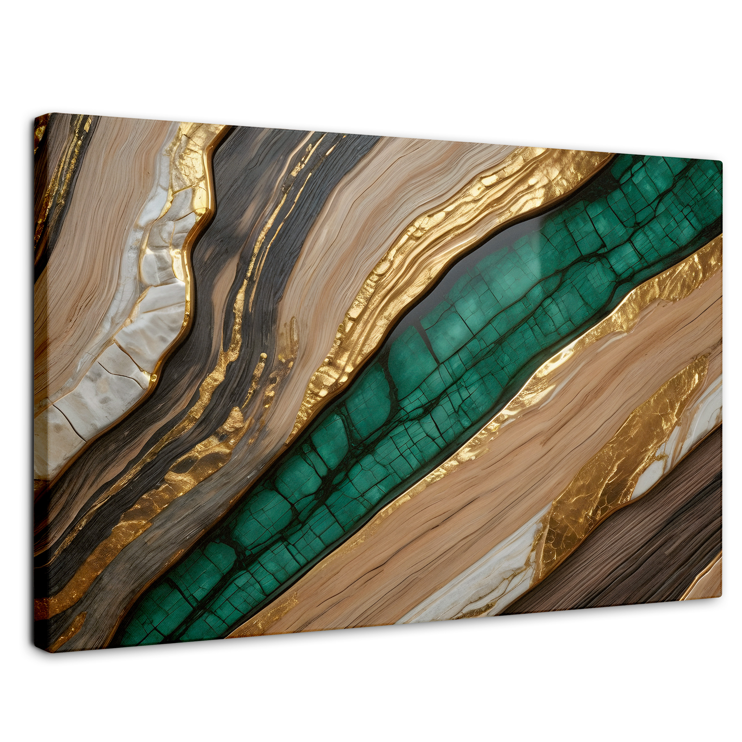 Cuadro Decorativo Canvas Abstracto Susurros Texturas 90x60