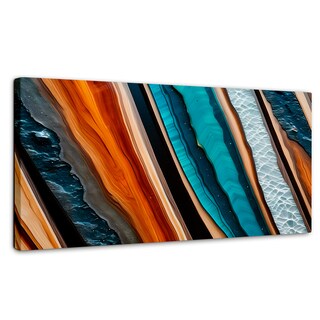 Foto 1 | Cuadro Decorativo Canvas Abstracto Sinfonía Natural 120x60