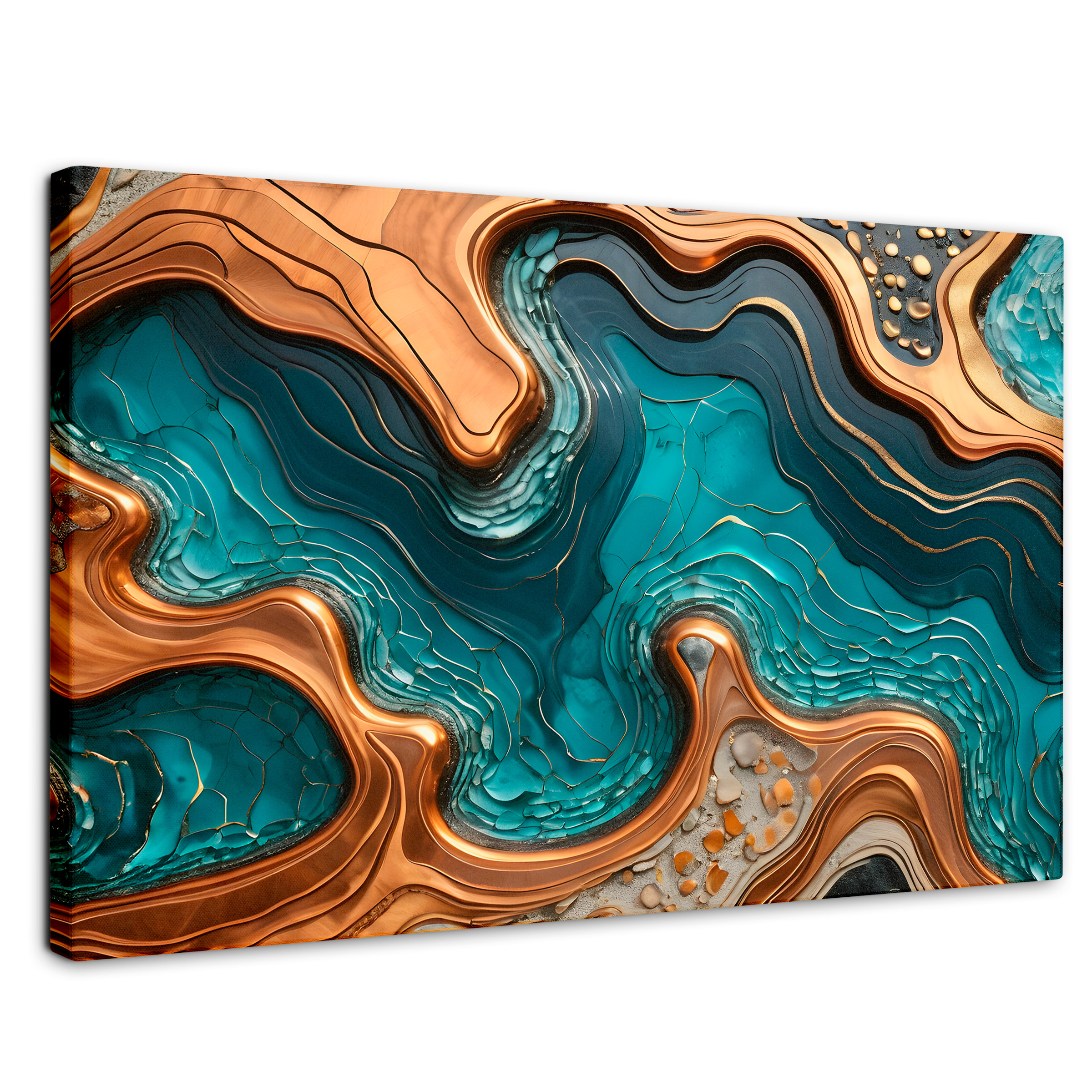 Cuadro Decorativo Canvas Abstracto Paisaje Fantástico 90x60