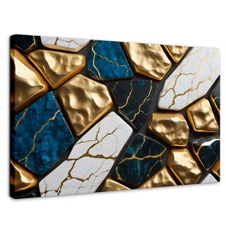 Foto 1 | Cuadro Decorativo Canvas Abstracto Elegancia Lujosa 90x60