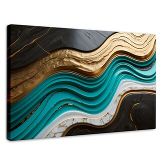 Foto 1 | Cuadro Decorativo Canvas Abstracto Belleza Abstracta 90x60