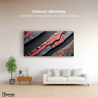 Foto 2 | Cuadro Decorativo Canvas Abstracto Elegancia Mármol 120x60