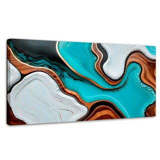 Foto 1 | Cuadro Decorativo Canvas Abstracto Elegancia Artística 120x60