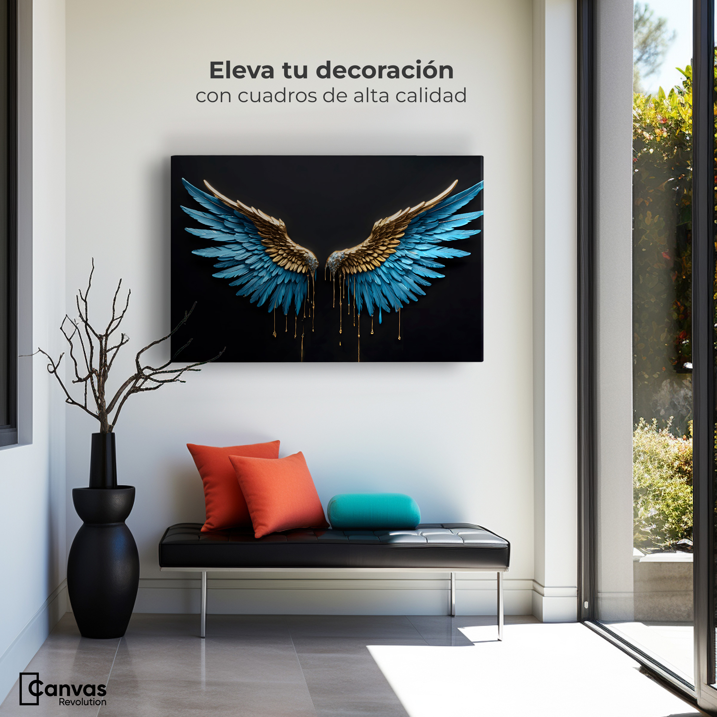 Foto 4 pulgar | Cuadro Decorativo Canvas Joyas Celestiales 90x60