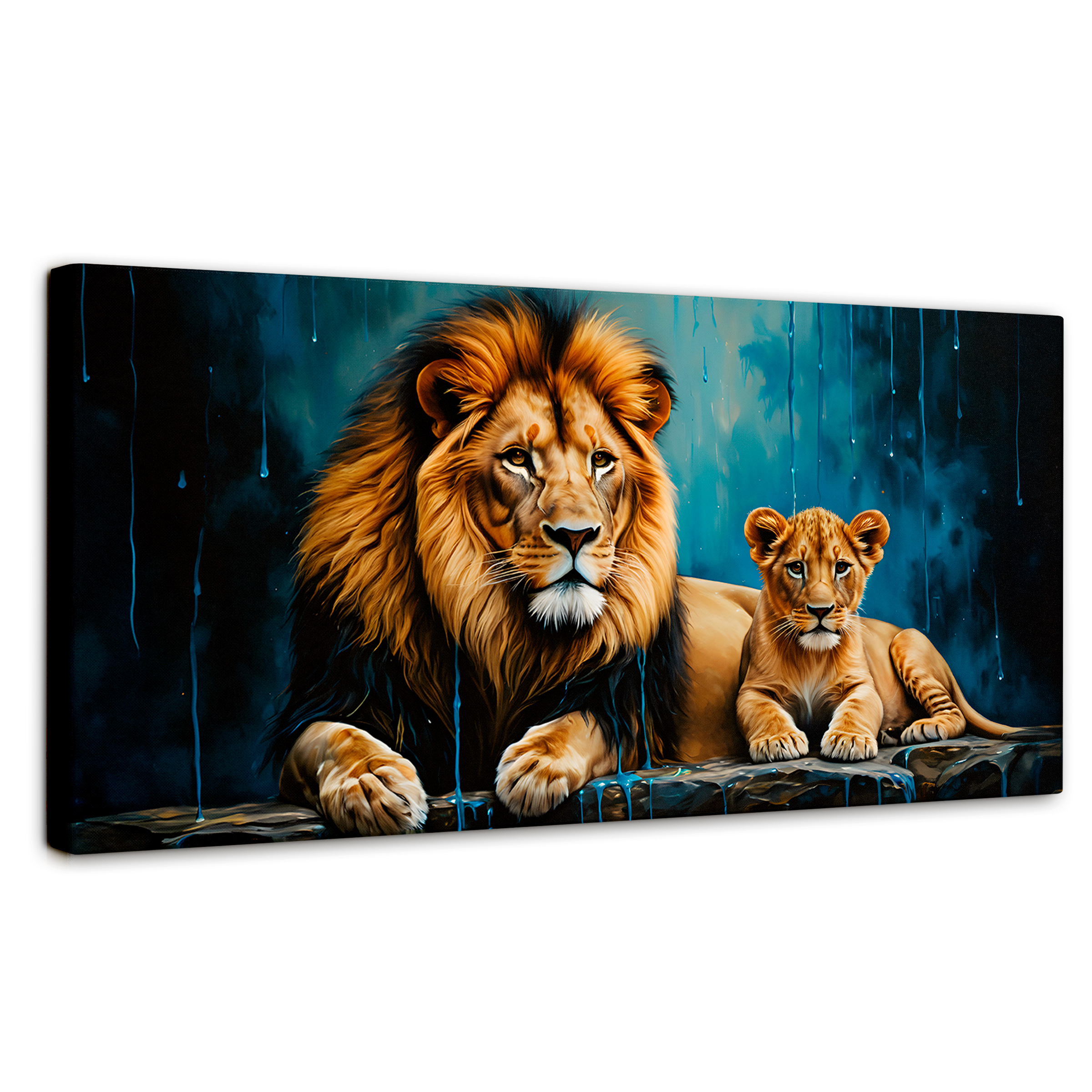 Cuadro Decorativo Canvas Majestuosidad Real 120x60