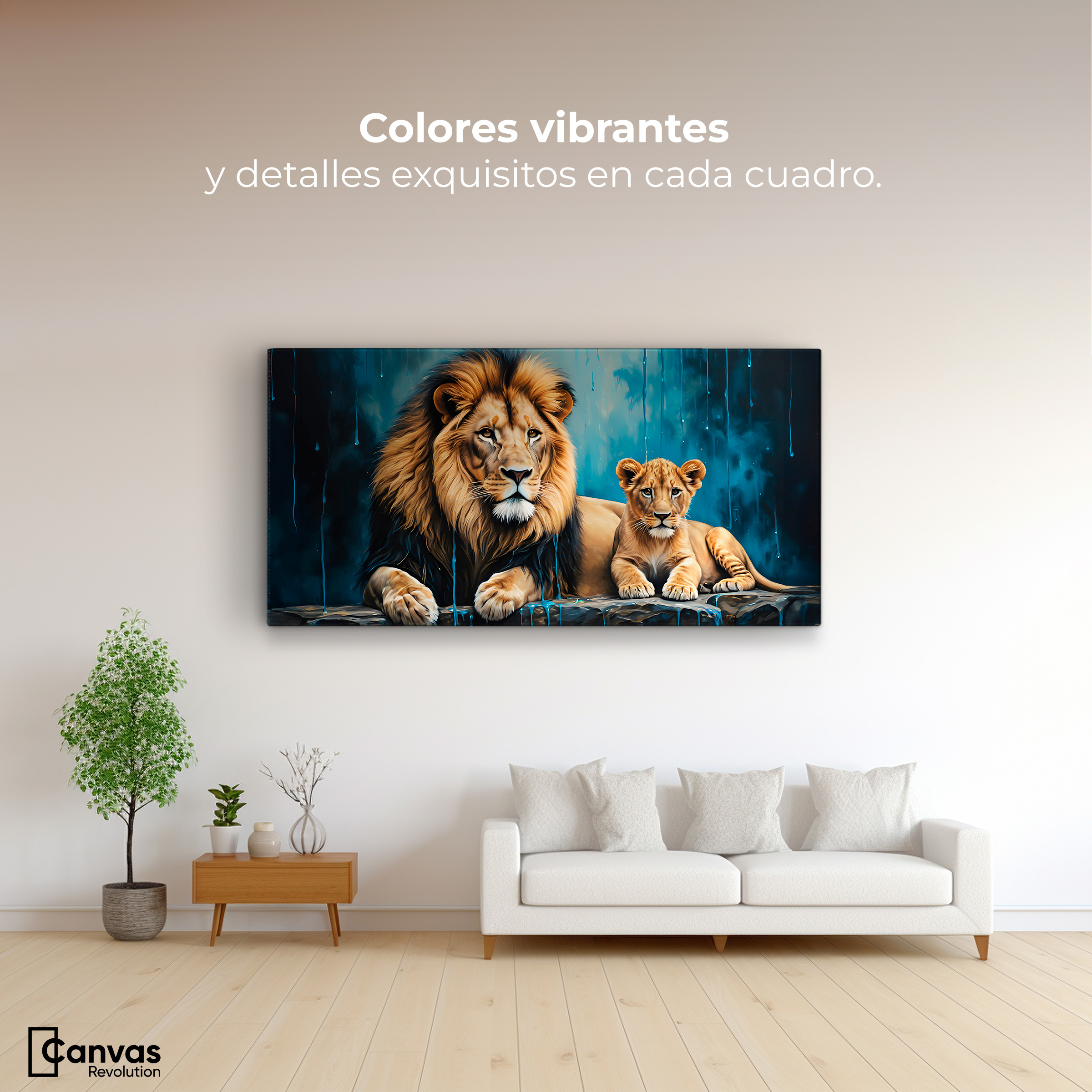 Foto 2 | Cuadro Decorativo Canvas Majestuosidad Real 120x60