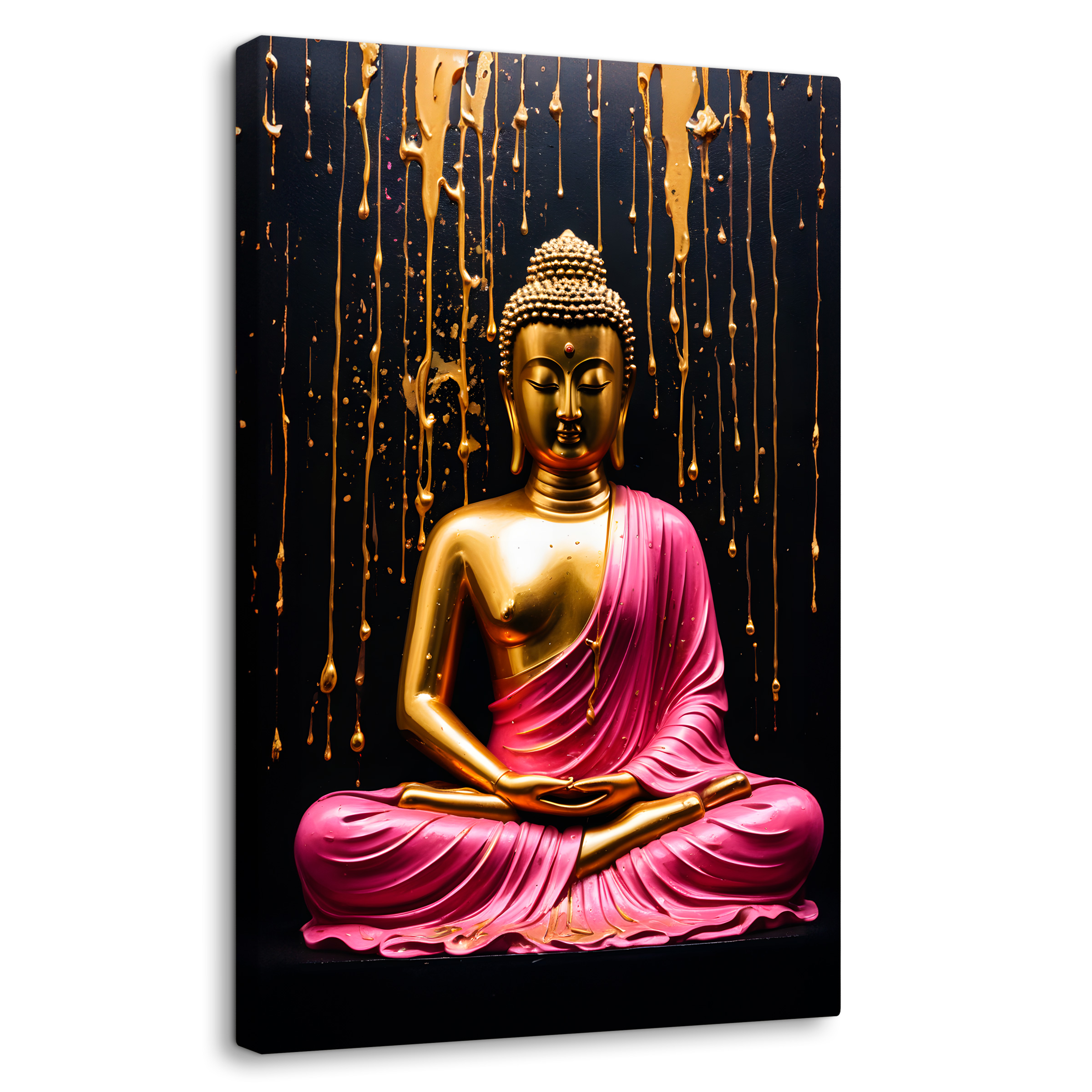 Cuadro Decorativo Canvas Buda Serenidad Vibrante 60x90