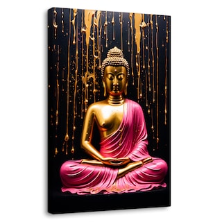 Foto 1 | Cuadro Decorativo Canvas Buda Serenidad Vibrante 60x90