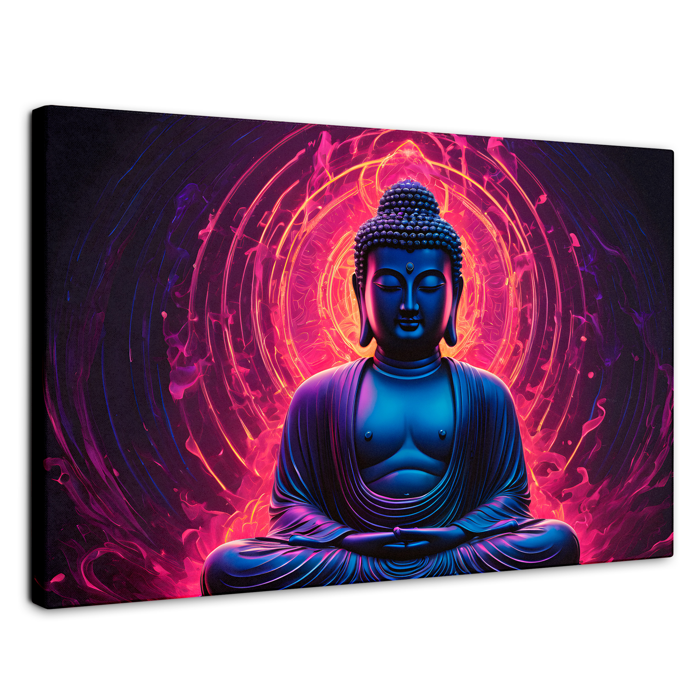 Cuadro Decorativo Canvas Buda Iluminación 90x60