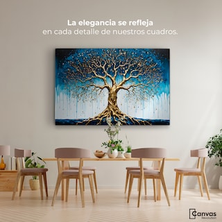 Foto 2 | Cuadro Decorativo Canvas Armonía Celestial 90x60