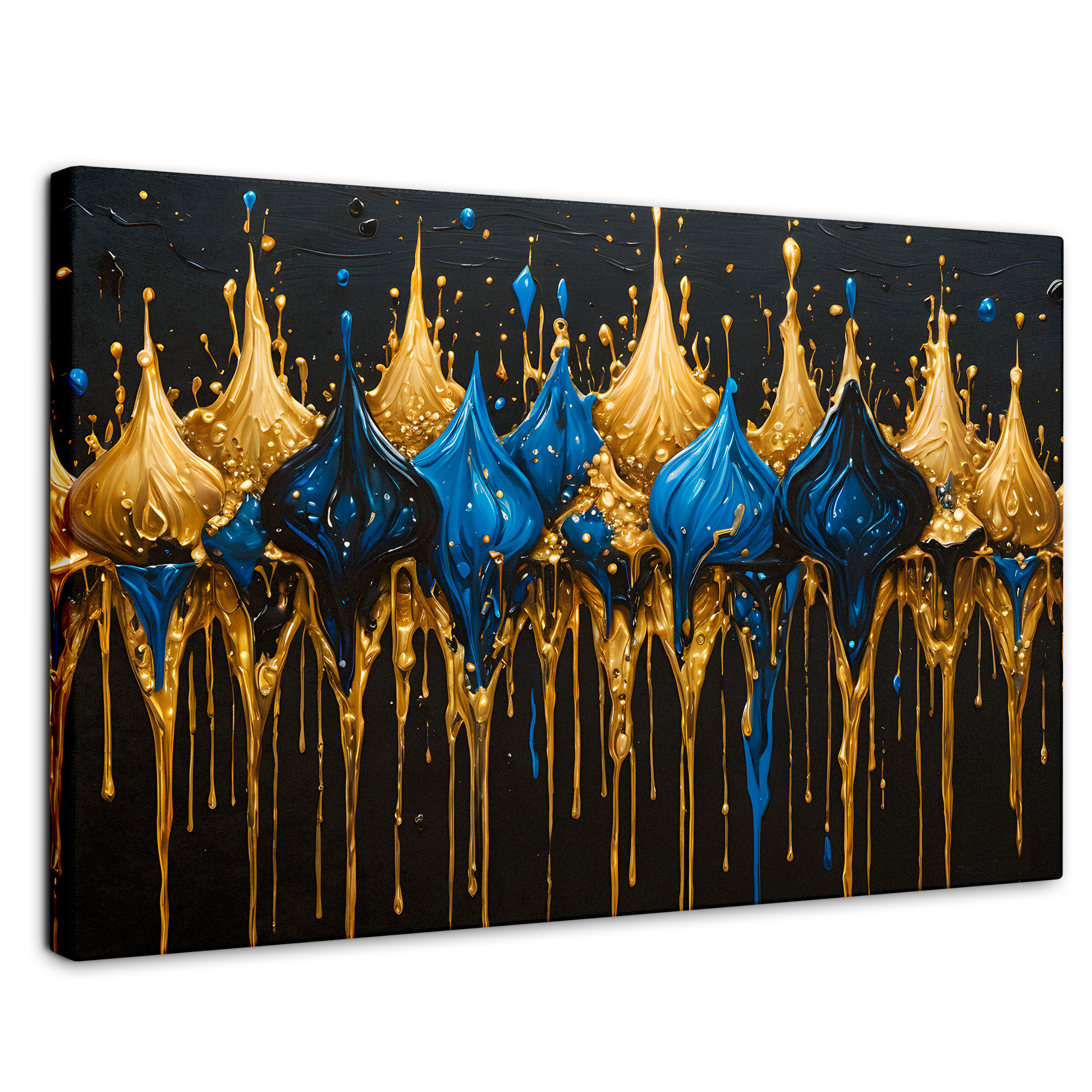 Cuadro Decorativo Canvas Esplendor Dorado 90x60