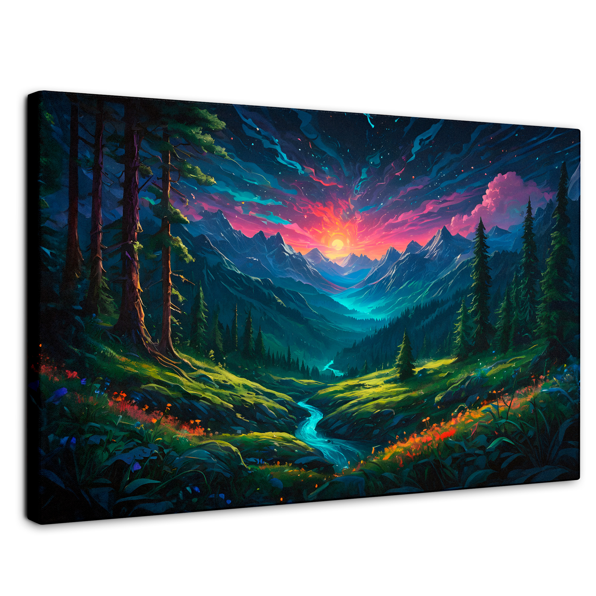 Cuadro Decorativo Canvas Hermoso Atardecer 90x60