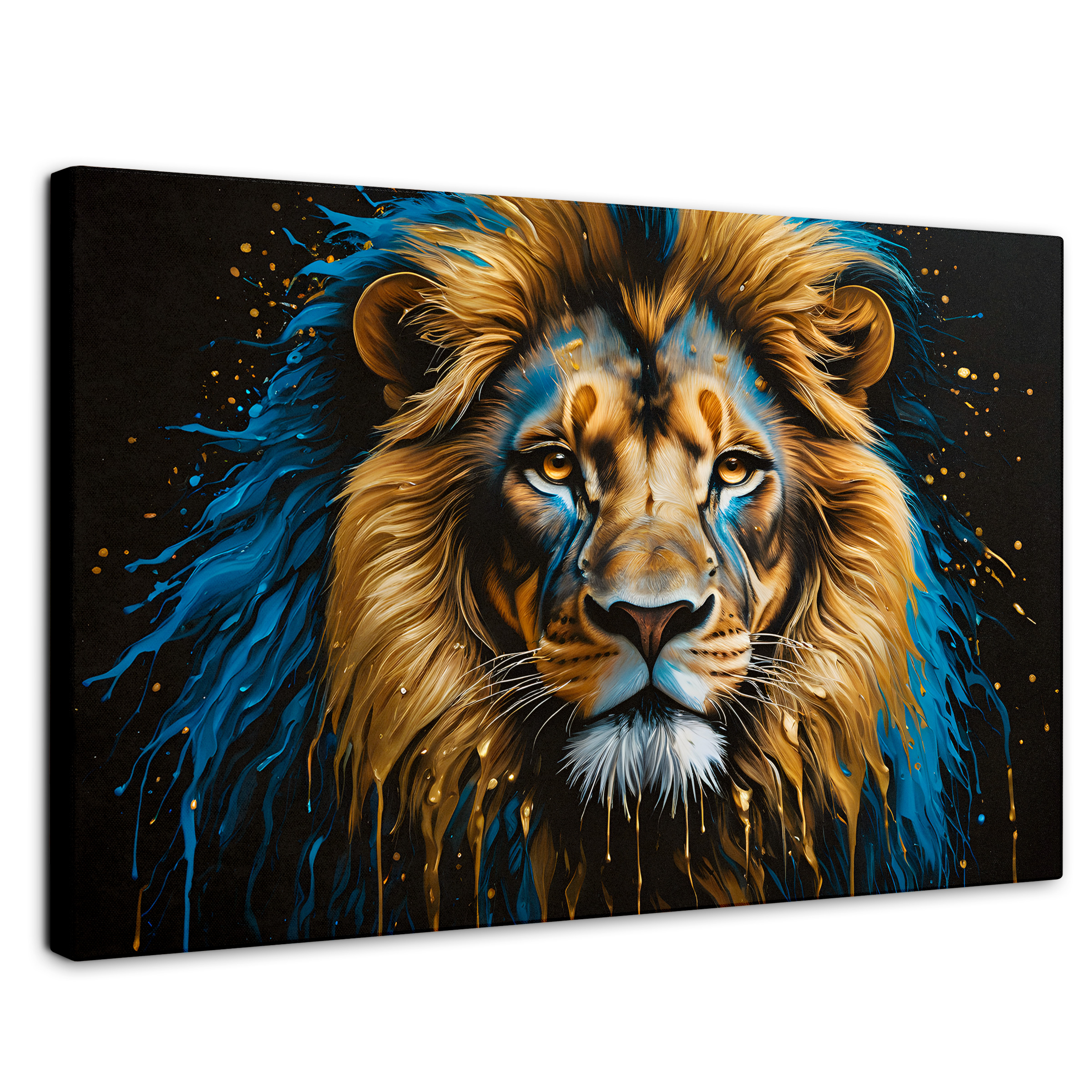 Cuadro Decorativo Canvas Rey Majestuosidad 90x60