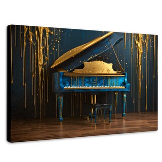Foto 1 | Cuadro Decorativo Canvas Sinfonía Barroca 90x60