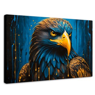 Foto 1 | Cuadro Decorativo Canvas Plumas Celestiales 90x60