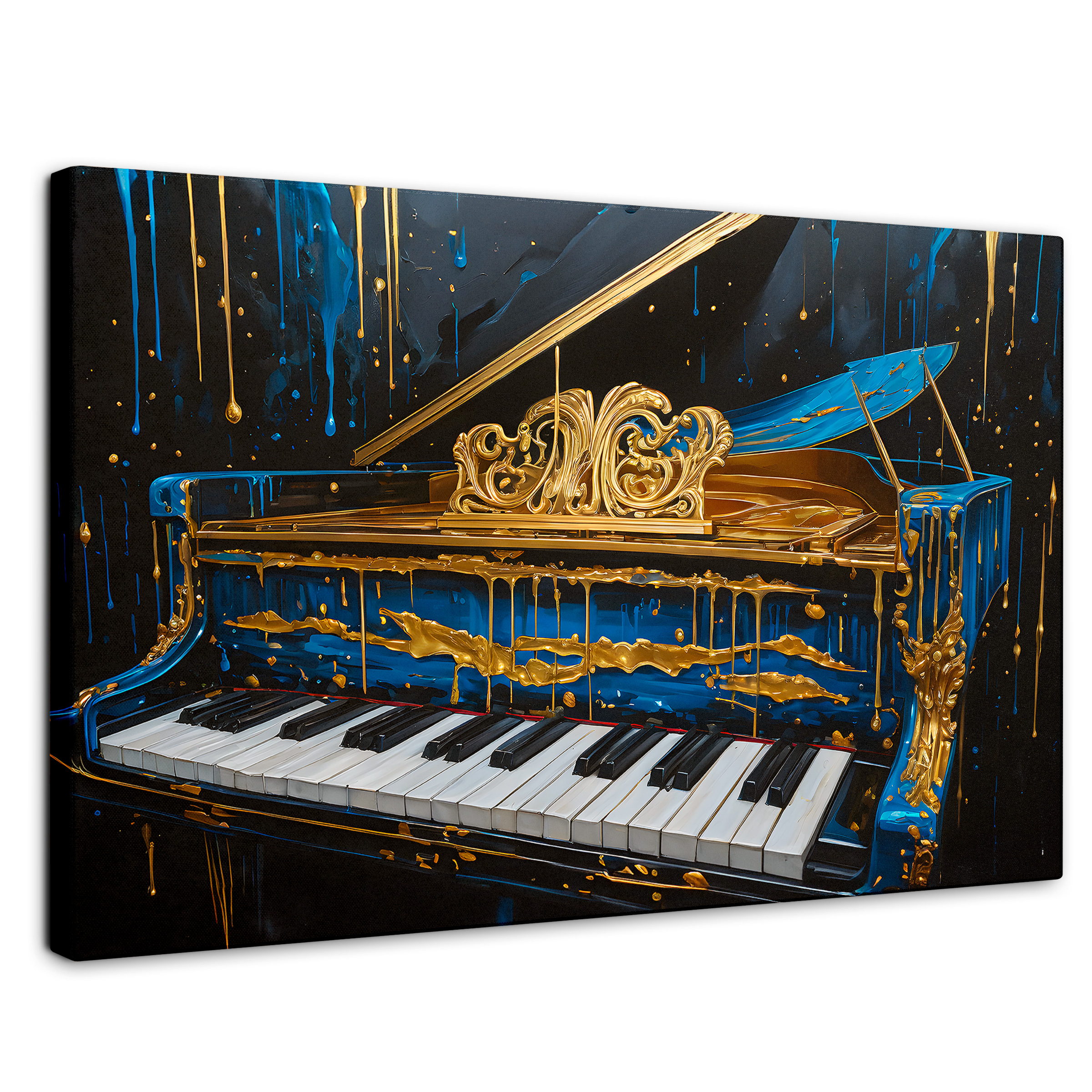 Cuadro Decorativo Canvas Piano Cromático 90x60