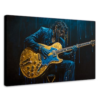 Foto 1 | Cuadro Decorativo Canvas Melodía Nocturna 90x60