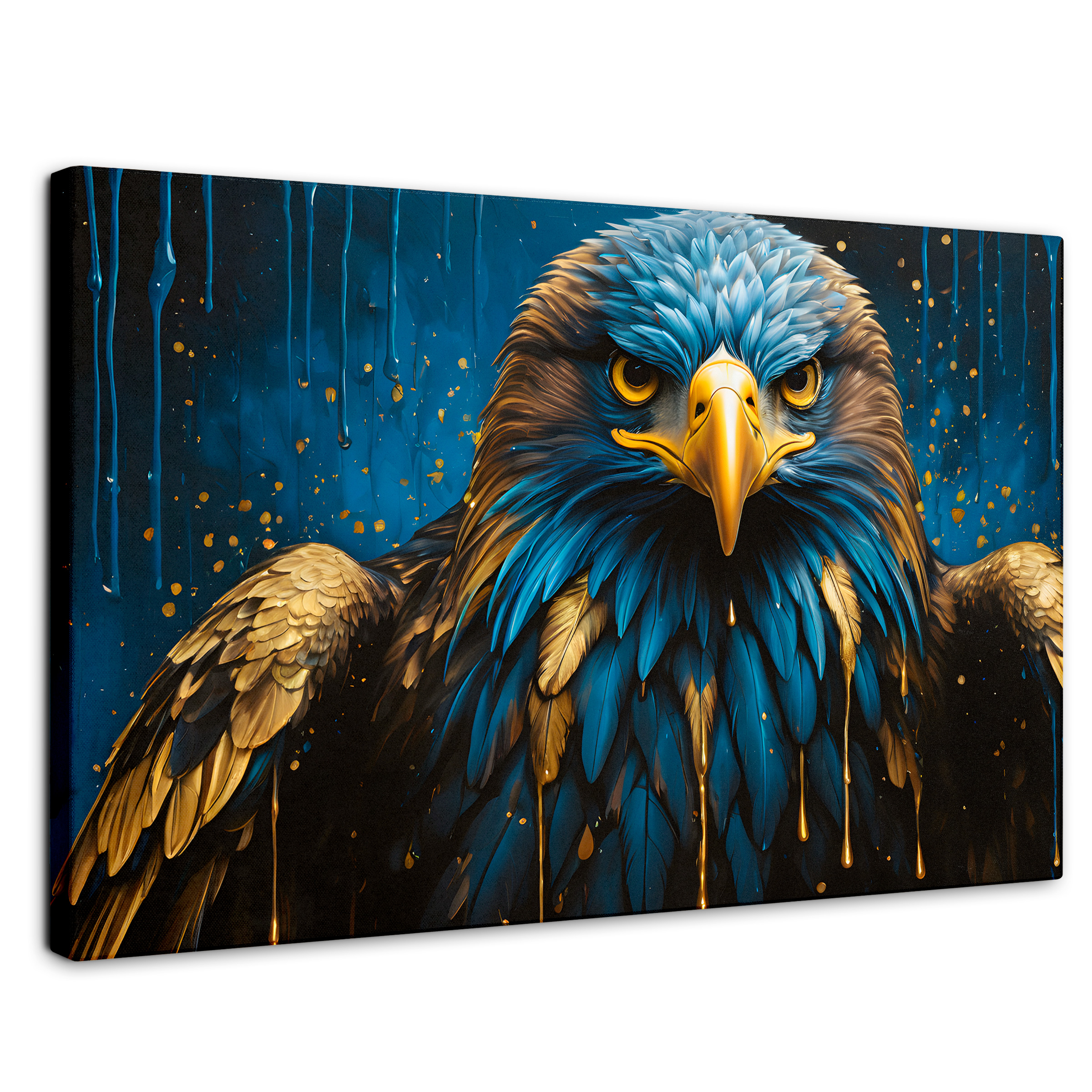 Cuadro Decorativo Canvas Águila Vibrante 90x60