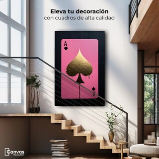 Foto 3 | Cuadro Decorativo Canvas As Oro Brillante 60x90