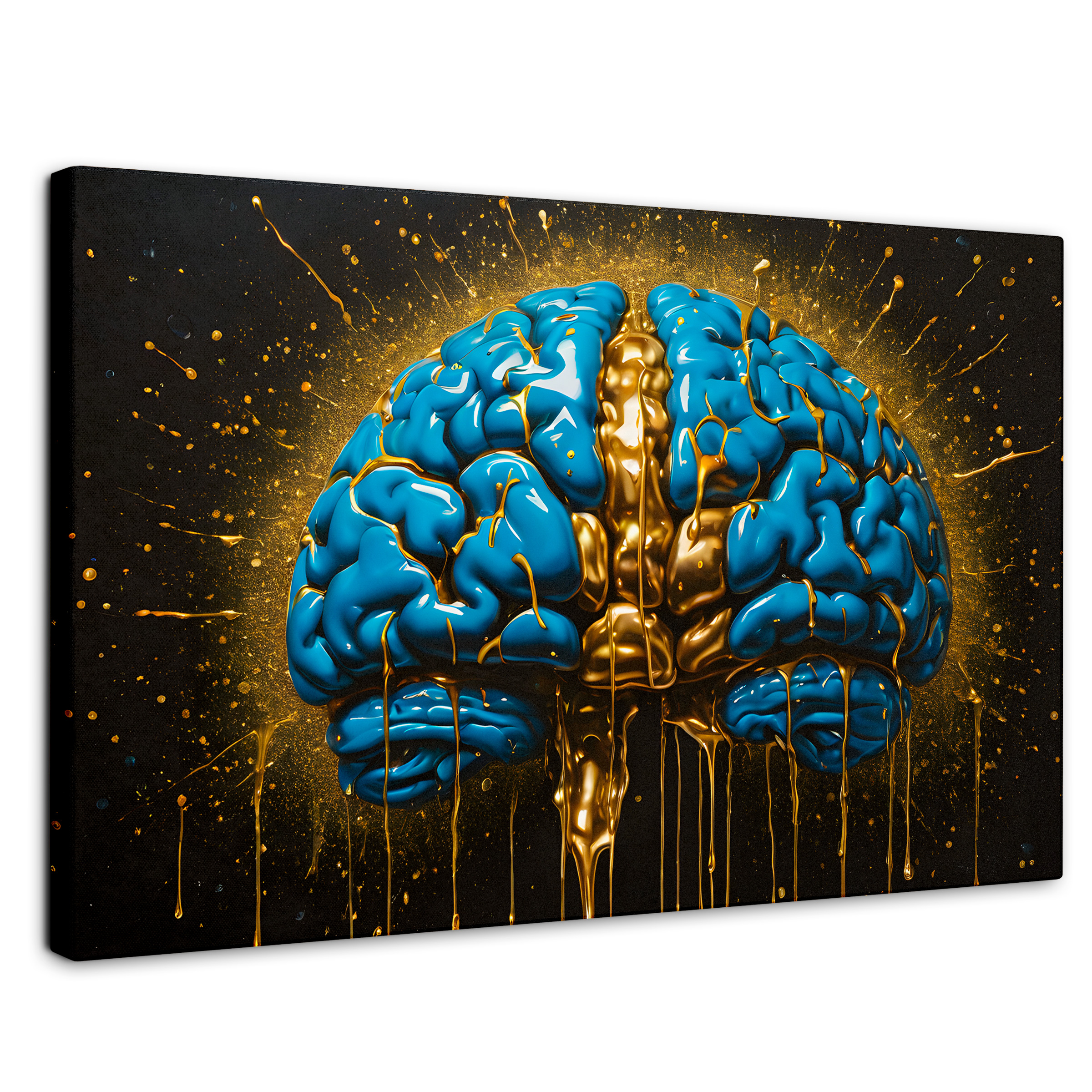 Cuadro Decorativo Canvas Cerebro Luminoso 90x60