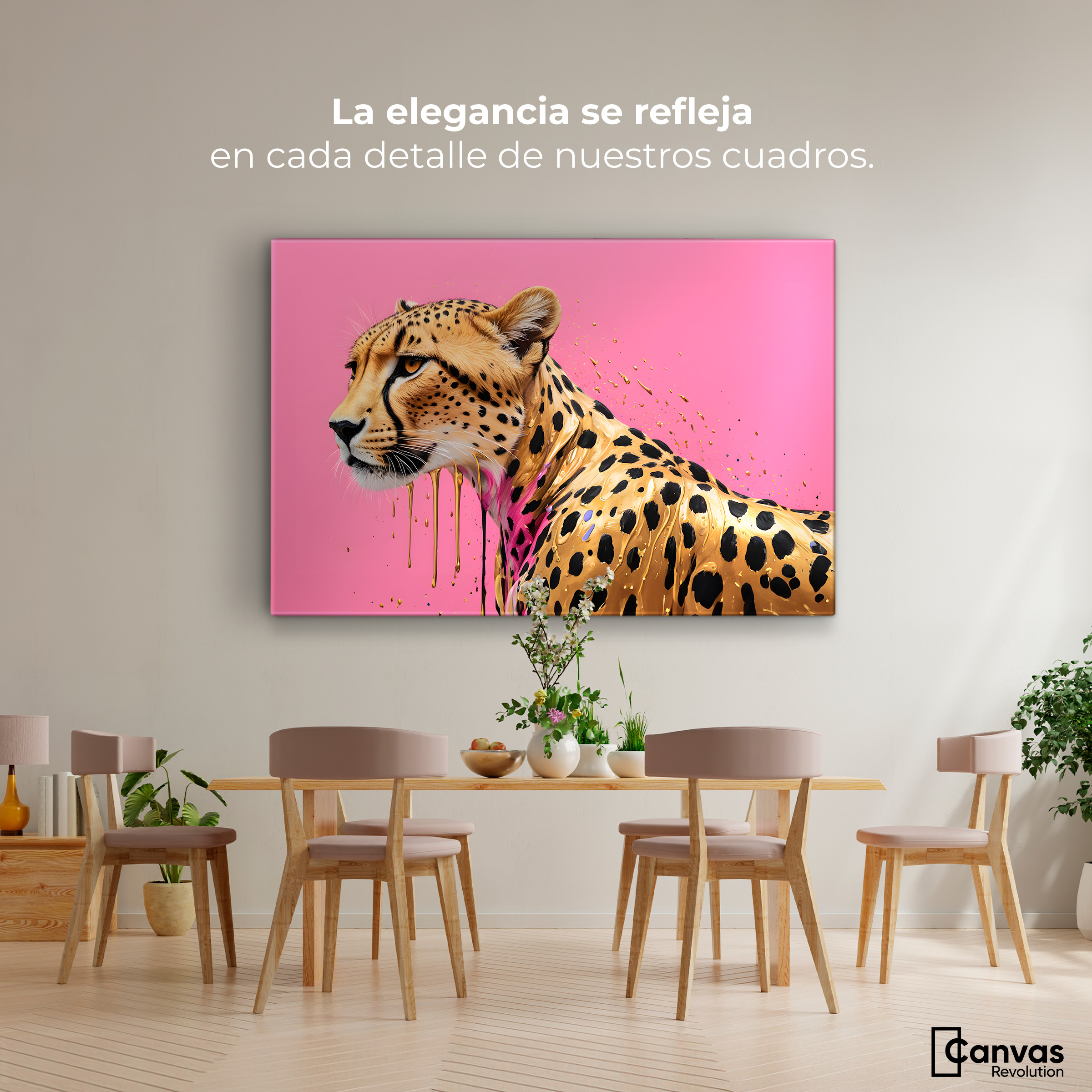 Foto 2 | Cuadro Decorativo Canvas Belleza Brillante 90x60