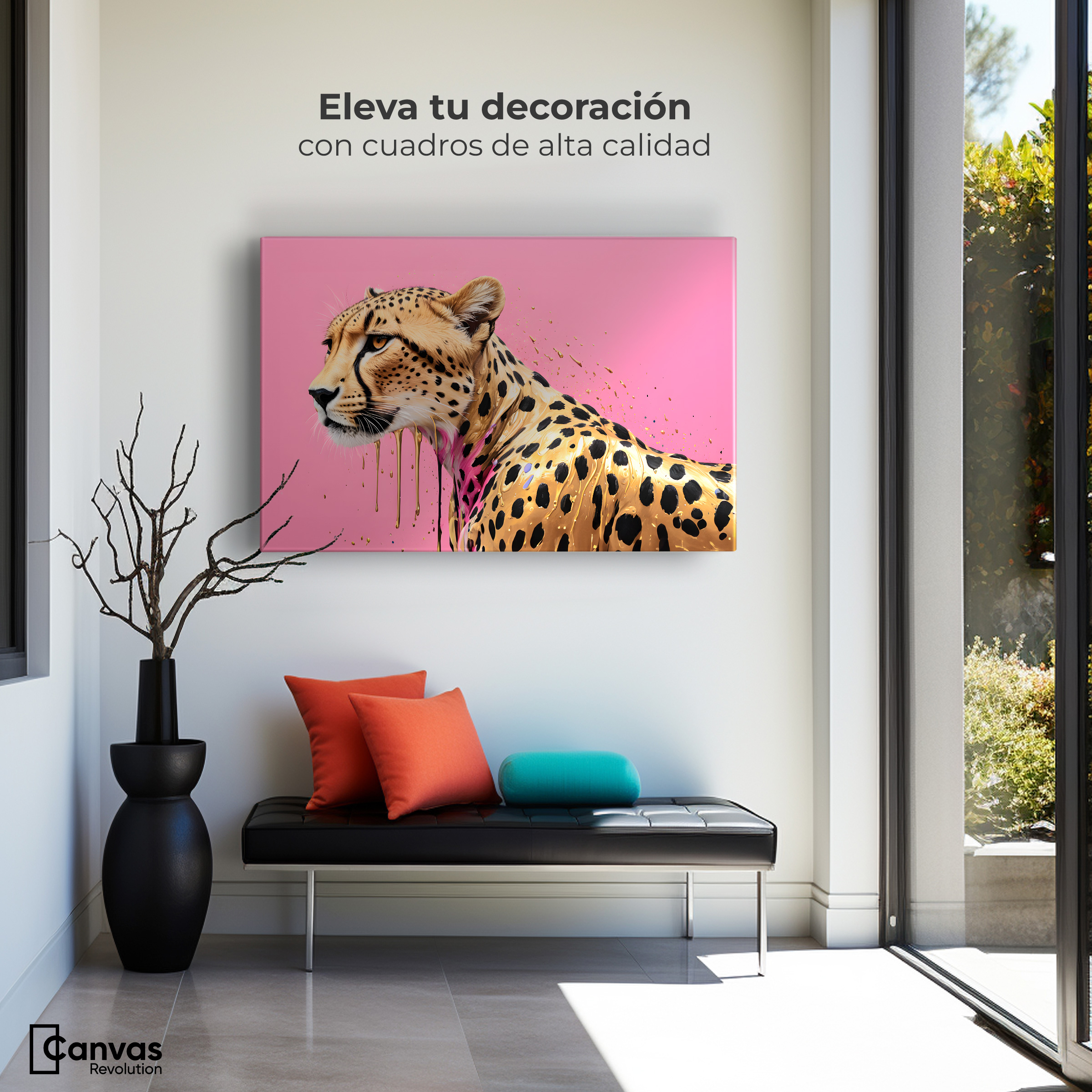 Foto 4 pulgar | Cuadro Decorativo Canvas Belleza Brillante 90x60