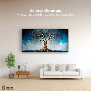 Foto 2 | Cuadro Decorativo Canvas Armonía Celestial 120x60
