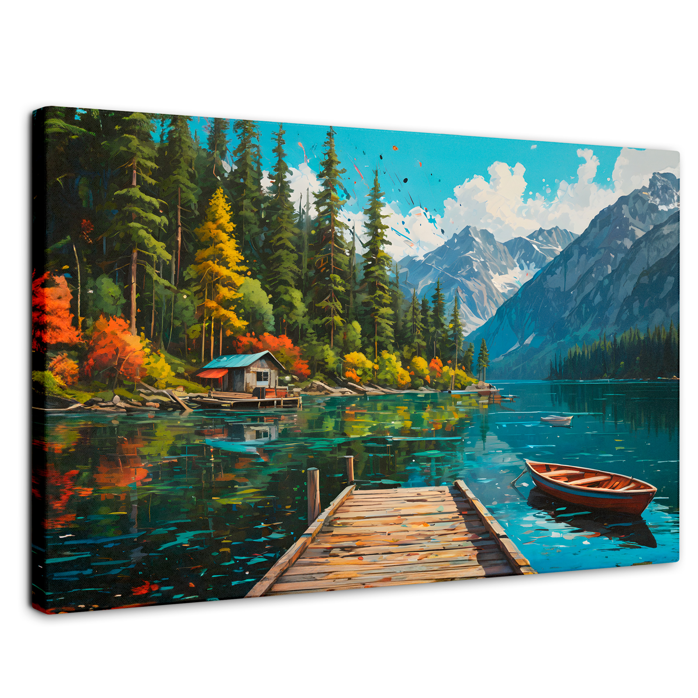 Cuadro Decorativo Canvas Paisaje Relajante 90x60