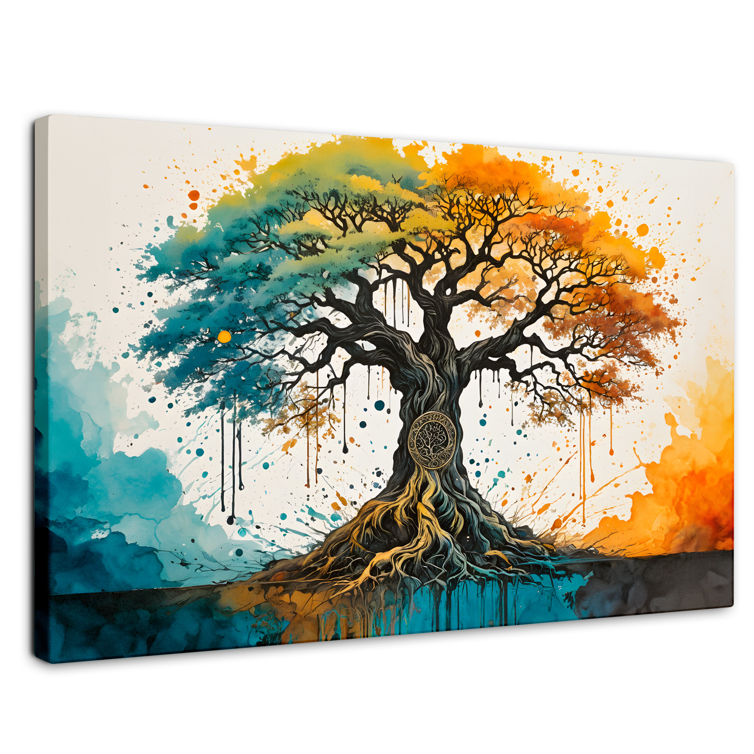 Cuadro Decorativo Canvas Sinfonías Otoño 90x60