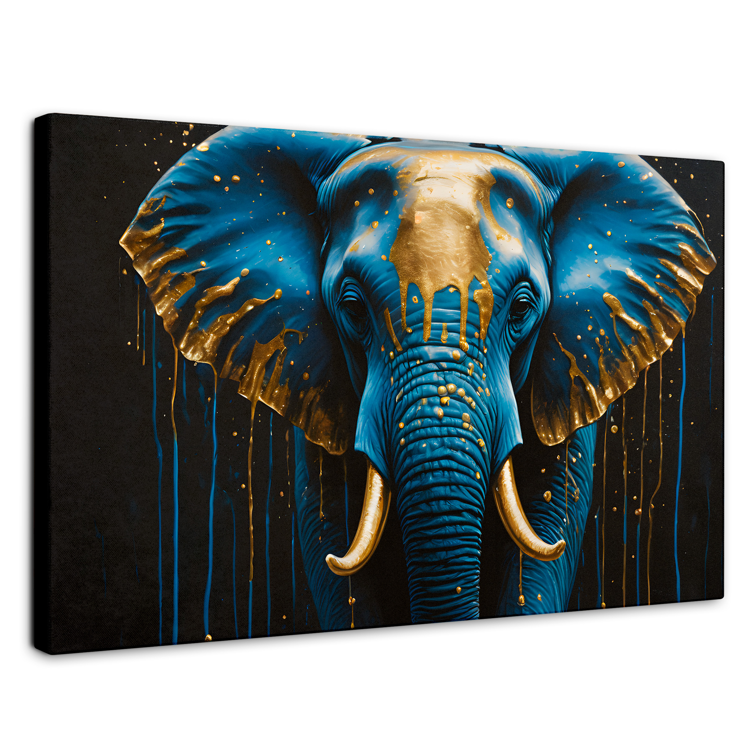 Cuadro Decorativo Canvas Elefante Celestial 90x60