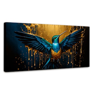 Foto 1 | Cuadro Decorativo Canvas Aleteo Vibrante 120x60