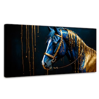 Foto 1 | Cuadro Decorativo Canvas Caballo Celestial 120x60