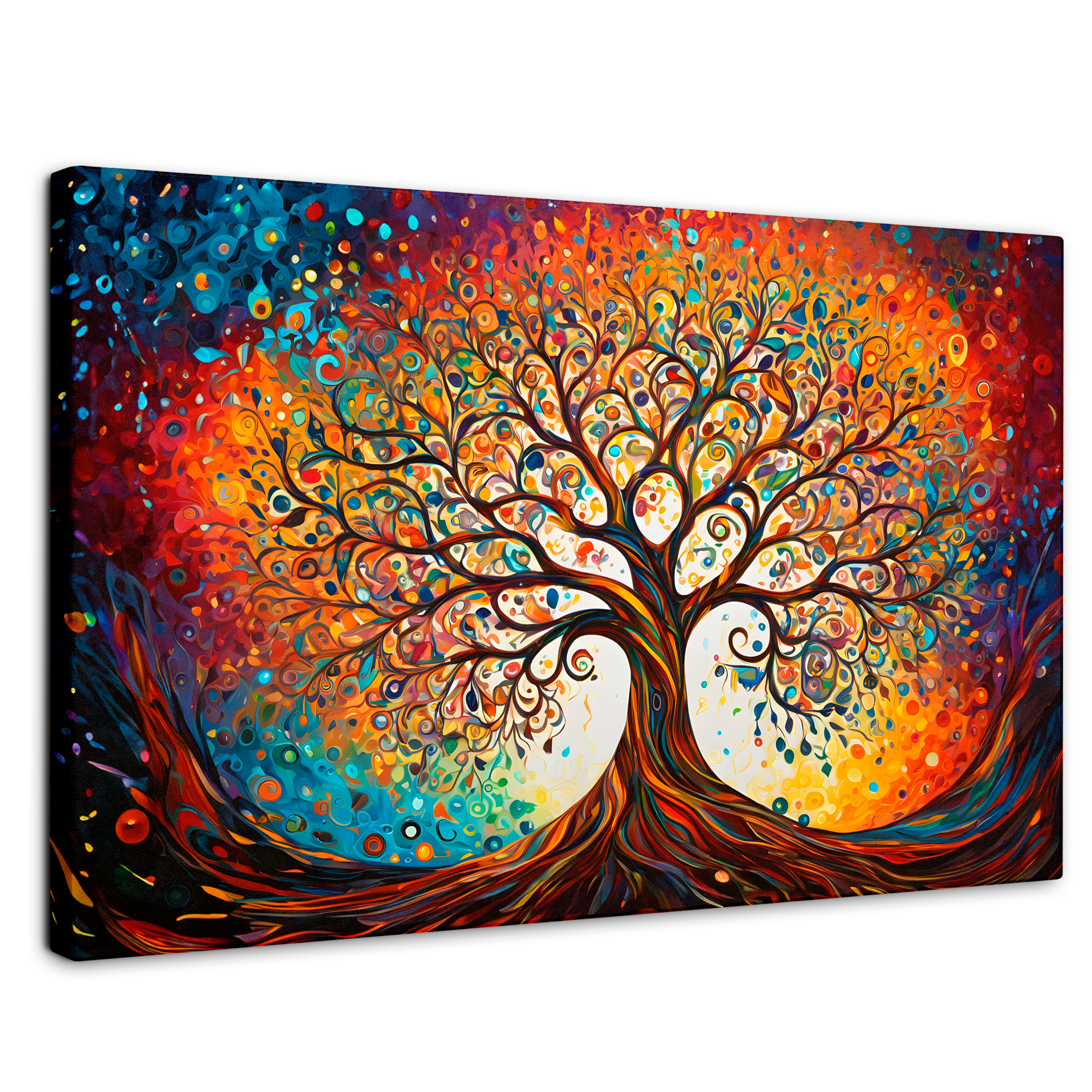 Cuadro Decorativo Canvas Árbol Espiritual 90x60