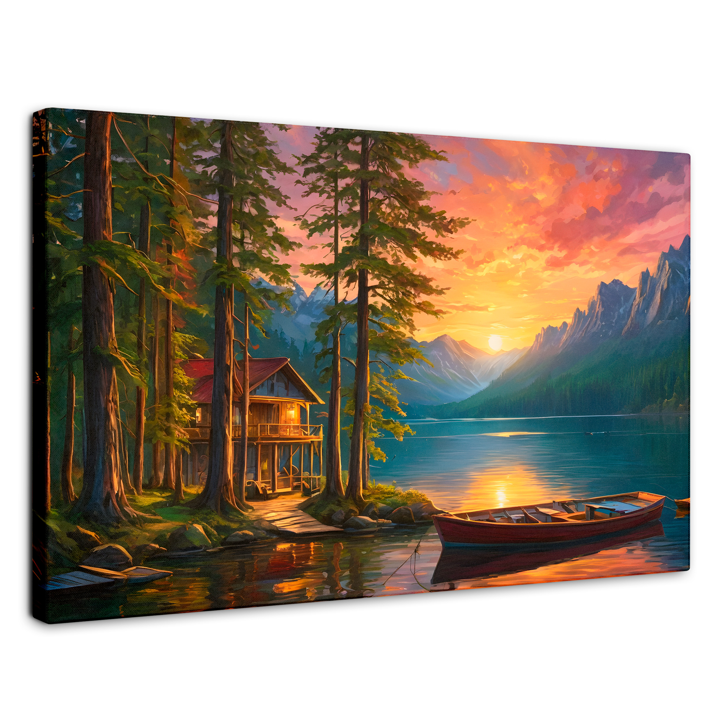 Cuadro Decorativo Canvas Paisaje Estelar 90x60