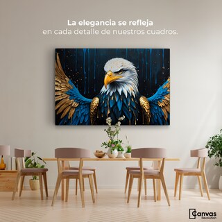 Foto 2 | Cuadro Decorativo Canvas Abrazo Majestuoso 90x60