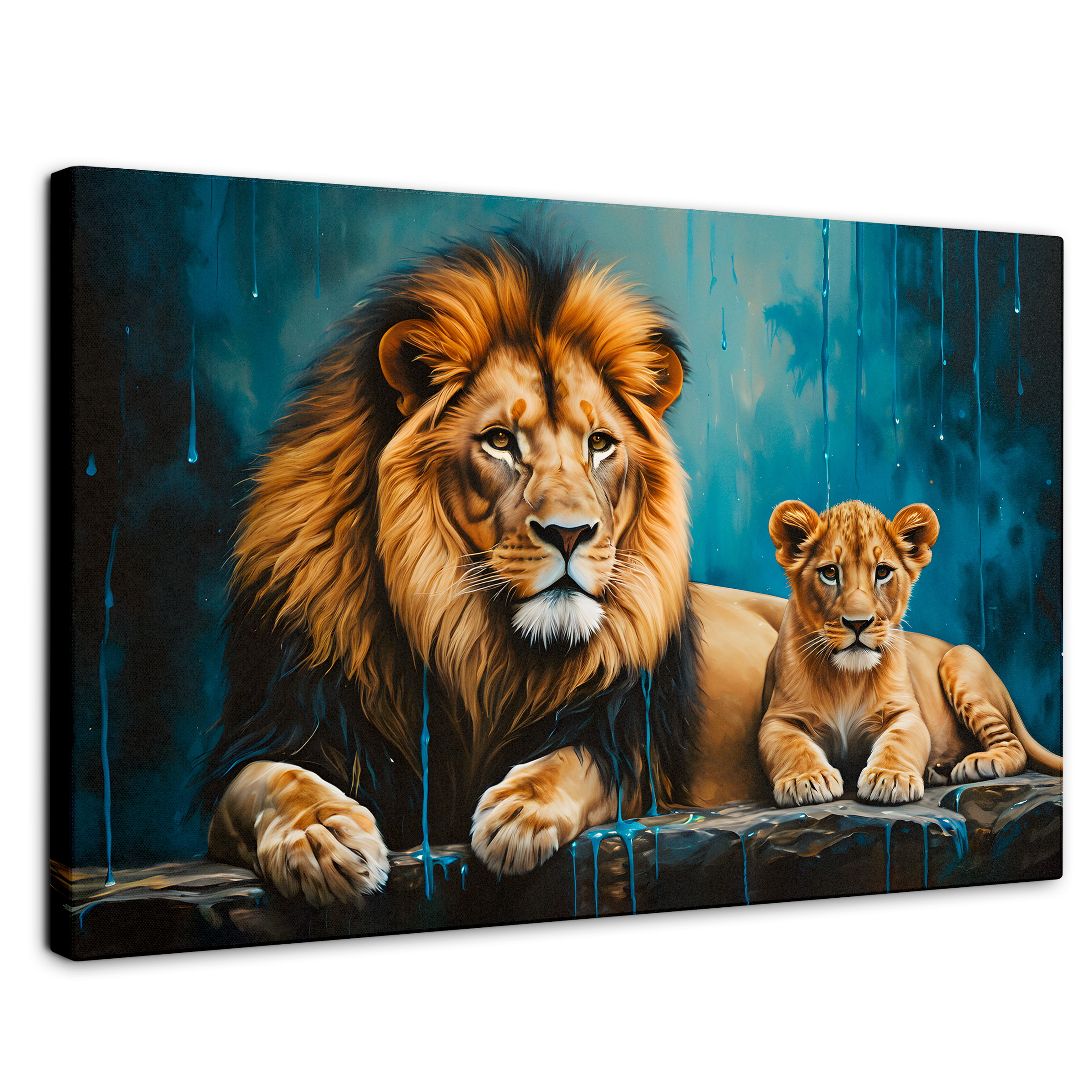 Cuadro Decorativo Canvas Majestuosidad Real 90x60