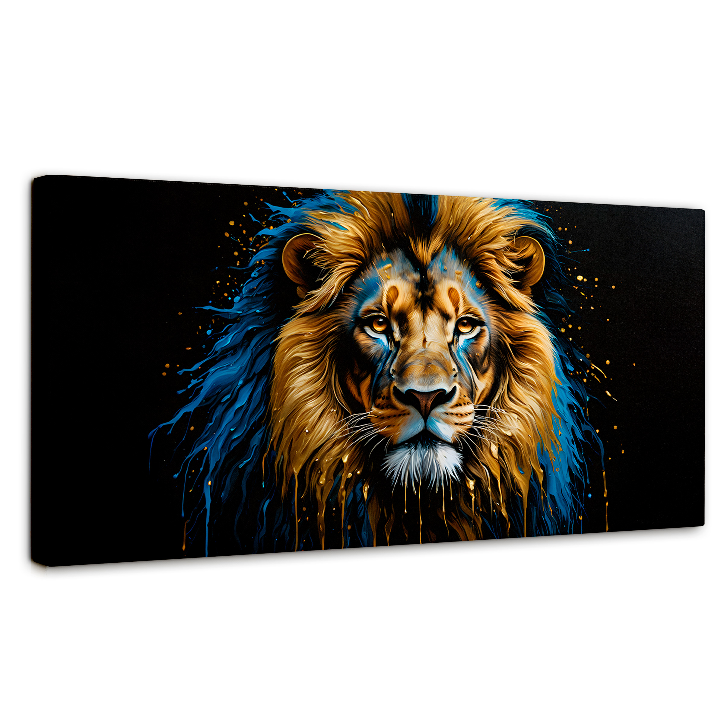 Cuadro Decorativo Canvas Rey Majestuosidad 120x60