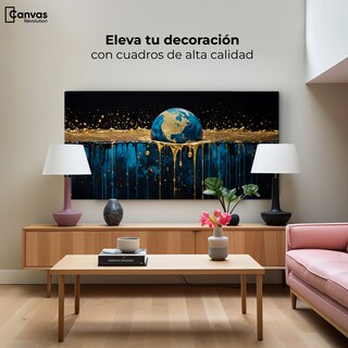 Foto 3 | Cuadro Decorativo Canvas Mundo Celestial 120x60