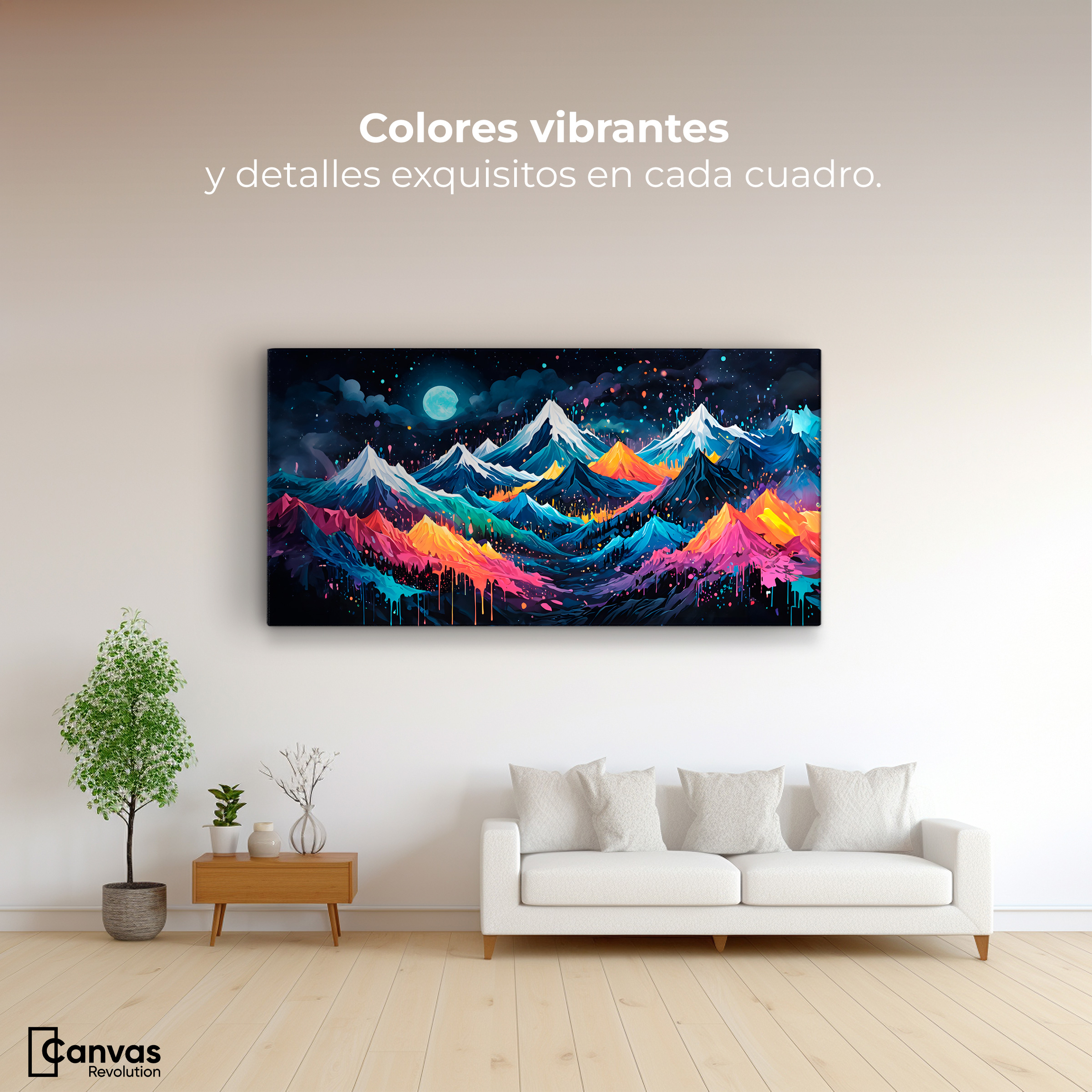 Foto 3 pulgar | Cuadro Decorativo Canvas Paisaje Fantástico 120x60