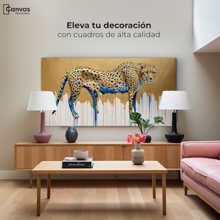 Foto 3 | Cuadro Decorativo Canvas Majestad Derretida 120x60