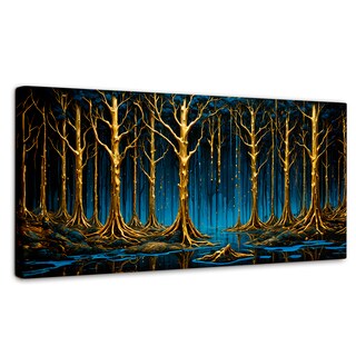 Foto 1 | Cuadro Decorativo Canvas Reflejos Vibrantes 120x60