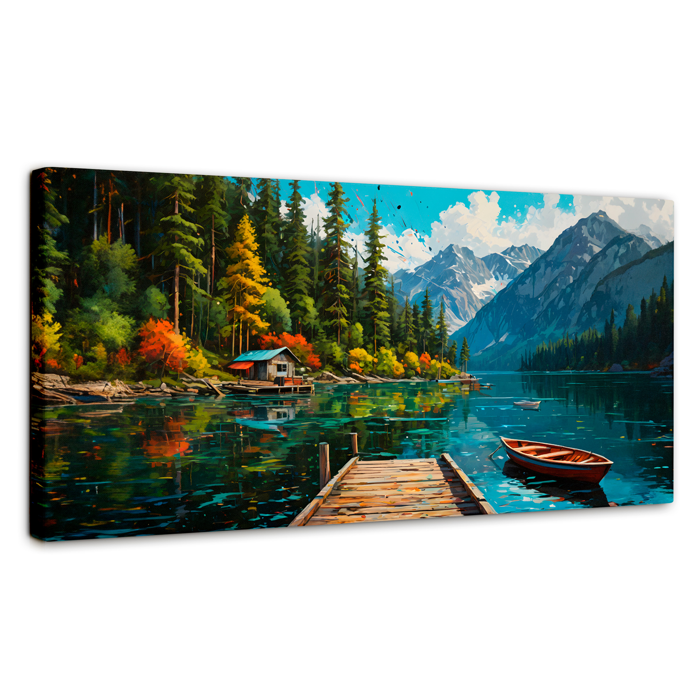 Cuadro Decorativo Canvas Paisaje Relajante 120x60