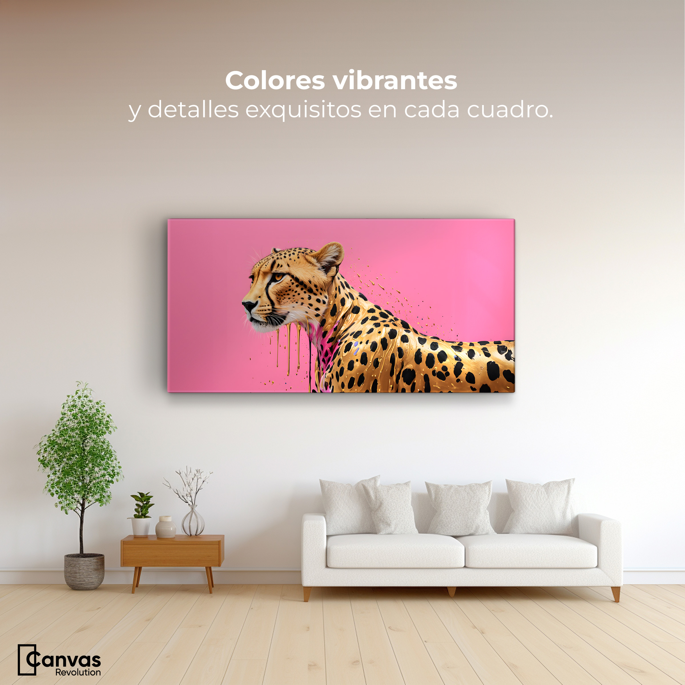 Foto 2 | Cuadro Decorativo Canvas Revolution Belleza Brillante 120x60 cm